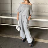 オフショルプルオーバー・カーゴパンツセットアップ | non-hedge | 詳細画像25