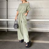 オフショルプルオーバー・カーゴパンツセットアップ | non-hedge | 詳細画像3