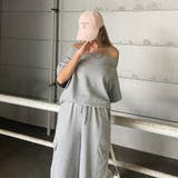 オフショルプルオーバー・カーゴパンツセットアップ | non-hedge | 詳細画像27