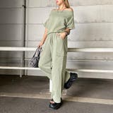 オフショルプルオーバー・カーゴパンツセットアップ | non-hedge | 詳細画像5