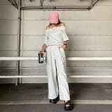 オフショルプルオーバー・カーゴパンツセットアップ | non-hedge | 詳細画像8