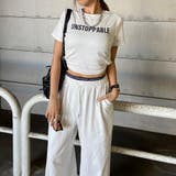 ウエストロゴワイドパンツ・Tシャツセットアップ | non-hedge | 詳細画像12