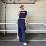 ウエストロゴワイドパンツ・Tシャツセットアップ | non-hedge | 詳細画像16