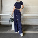 ウエストロゴワイドパンツ・Tシャツセットアップ | non-hedge | 詳細画像17