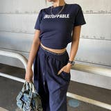 ウエストロゴワイドパンツ・Tシャツセットアップ | non-hedge | 詳細画像21