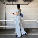 ウエストロゴワイドパンツ・Tシャツセットアップ | non-hedge | 詳細画像23