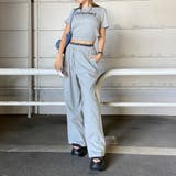 ウエストロゴワイドパンツ・Tシャツセットアップ | non-hedge | 詳細画像25