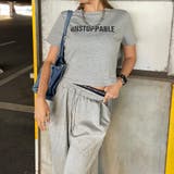 ウエストロゴワイドパンツ・Tシャツセットアップ | non-hedge | 詳細画像30