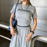 ウエストロゴワイドパンツ・Tシャツセットアップ | non-hedge | 詳細画像31