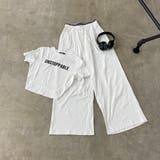 ウエストロゴワイドパンツ・Tシャツセットアップ | non-hedge | 詳細画像45