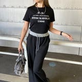 ウエスト配色ワイドパンツ・Tシャツセットアップ | non-hedge  | 詳細画像13 