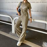 ウエスト配色ワイドパンツ・Tシャツセットアップ | non-hedge  | 詳細画像18 