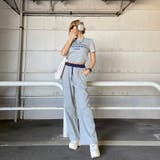 ウエスト配色ワイドパンツ・Tシャツセットアップ | non-hedge  | 詳細画像21 