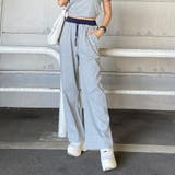 ウエスト配色ワイドパンツ・Tシャツセットアップ | non-hedge  | 詳細画像37 