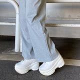 ウエスト配色ワイドパンツ・Tシャツセットアップ | non-hedge  | 詳細画像42 