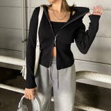 リブフードWZIPトップス | non-hedge | 詳細画像1