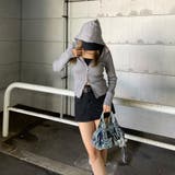 リブフードWZIPトップス | non-hedge | 詳細画像11