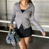 リブフードWZIPトップス | non-hedge | 詳細画像15