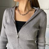 リブフードWZIPトップス | non-hedge | 詳細画像20