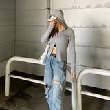 リブフードWZIPトップス | non-hedge | 詳細画像31