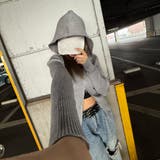 リブフードWZIPトップス | non-hedge | 詳細画像36