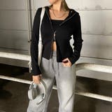 リブフードWZIPトップス | non-hedge | 詳細画像6