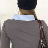 シャツアンサンブル風トップス | non-hedge  | 詳細画像30 