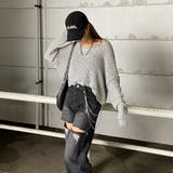 MIX透かしプルオーバー | non-hedge  | 詳細画像13 