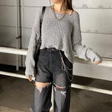 MIX透かしプルオーバー | non-hedge  | 詳細画像14 