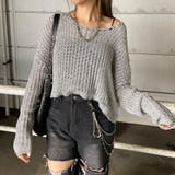 MIX透かしプルオーバー | non-hedge  | 詳細画像15 