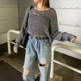 MIX透かしプルオーバー | non-hedge  | 詳細画像18 