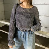 ブラック | MIX透かしプルオーバー | non-hedge 