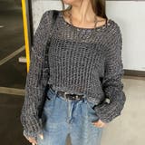 MIX透かしプルオーバー | non-hedge  | 詳細画像19 