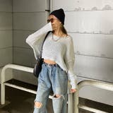 MIX透かしプルオーバー | non-hedge  | 詳細画像22 