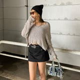 MIX透かしプルオーバー | non-hedge  | 詳細画像3 