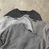 MIX透かしプルオーバー | non-hedge  | 詳細画像27 