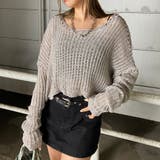 MIX透かしプルオーバー | non-hedge  | 詳細画像6 