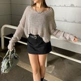 MIX透かしプルオーバー | non-hedge  | 詳細画像7 