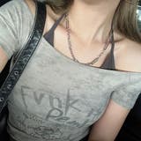 ムラサイドドロストアンサンブル風トップス | non-hedge  | 詳細画像16 