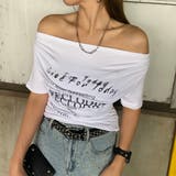 オフホワイト | オフショルサイドドロストTシャツ | non-hedge 
