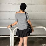 オフショルサイドドロストTシャツ | non-hedge  | 詳細画像23 
