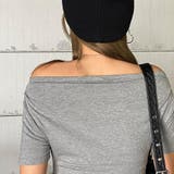 オフショルサイドドロストTシャツ | non-hedge  | 詳細画像31 