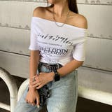 オフショルサイドドロストTシャツ | non-hedge  | 詳細画像4 