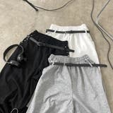 ベルト付きスタッズカットワイドパンツ | non-hedge | 詳細画像39