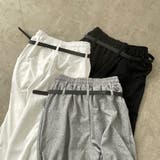 ベルト付きスタッズカットワイドパンツ | non-hedge | 詳細画像40