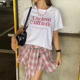 Tシャツ・チェックスカートセットアップ | non-hedge  | 詳細画像1 