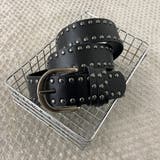 ブラック | スタッズベルト | non-hedge