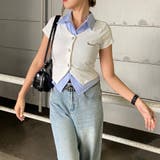 シャツアンサンブル風プレートトップス | non-hedge  | 詳細画像11 