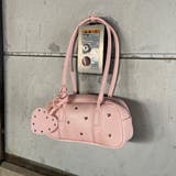 シルバーモチーフチャーム付きボストンバッグ | non-hedge  | 詳細画像11 