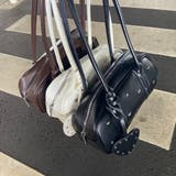 シルバーモチーフチャーム付きボストンバッグ | non-hedge  | 詳細画像55 